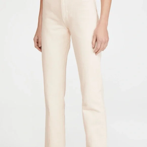 SLVRLAKE *NWOT* London Jeans in Ecru - Picture 2 of 10